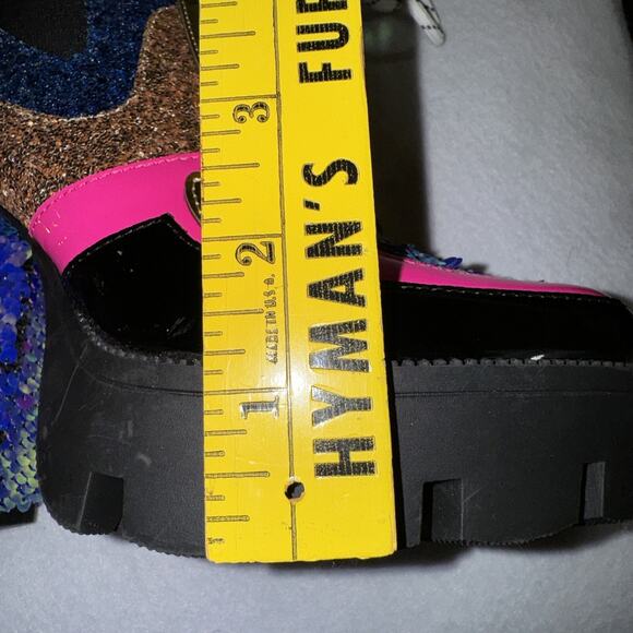 Cape Robbin Sparkle Mermaid Heel‎ Boots Size 7 - Picture 9 of 12